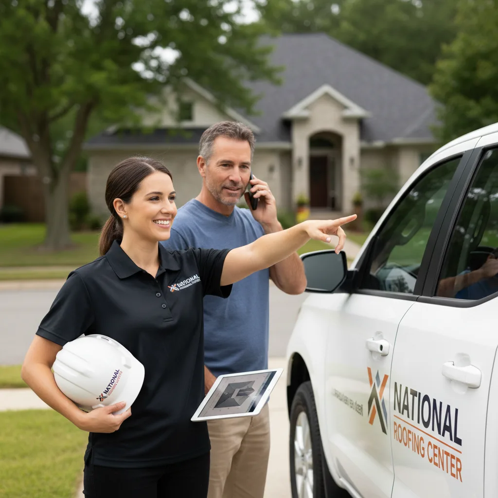 National Roofing Center customer support in Drums