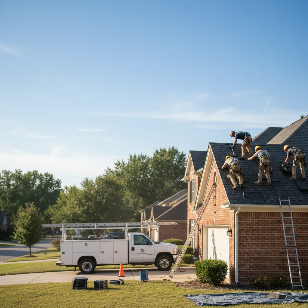 Roof Repair in Drums